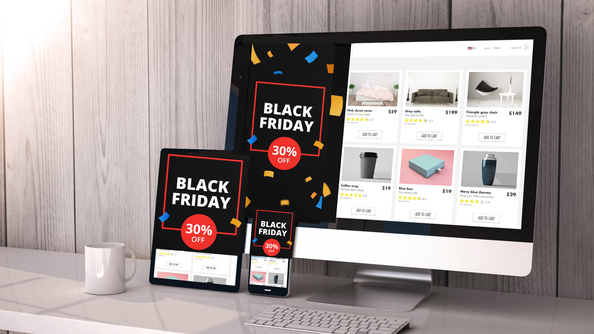 Kako pripraviti e-trgovino na Black Friday (checklist)