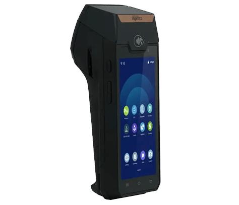 Ingenico DX4000 zboku